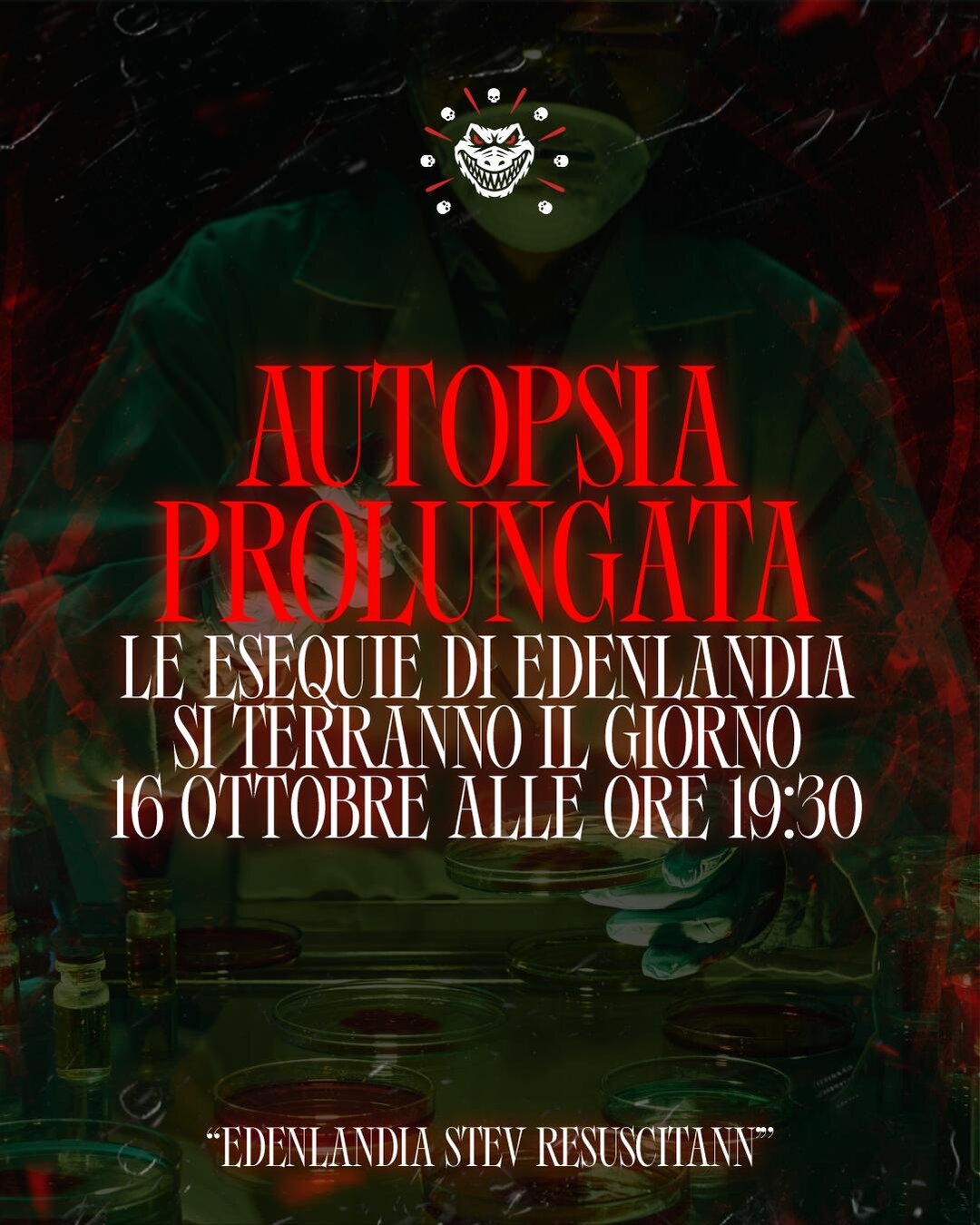 È venuto a mancare Edenlandia — esequie venerdì 16 ottobre ore 19:30